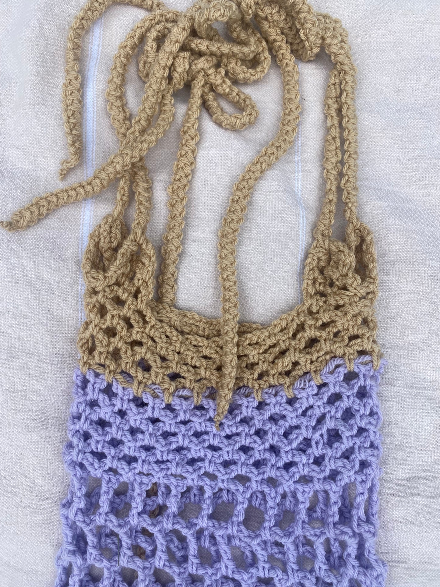 Crossbody Mesh Bag