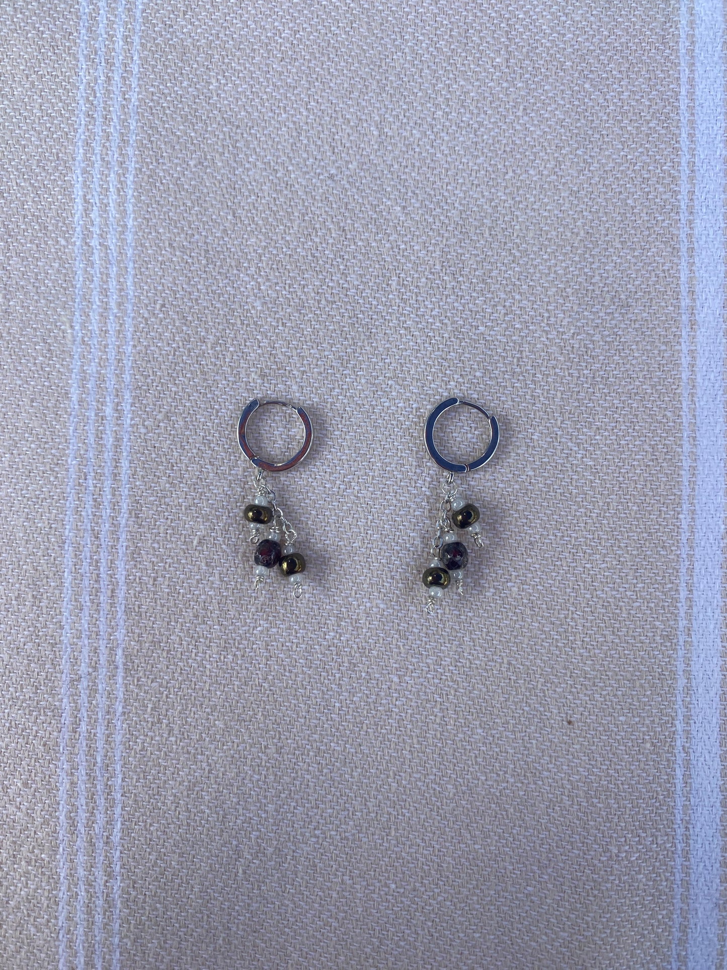 Silver Drop Earrings