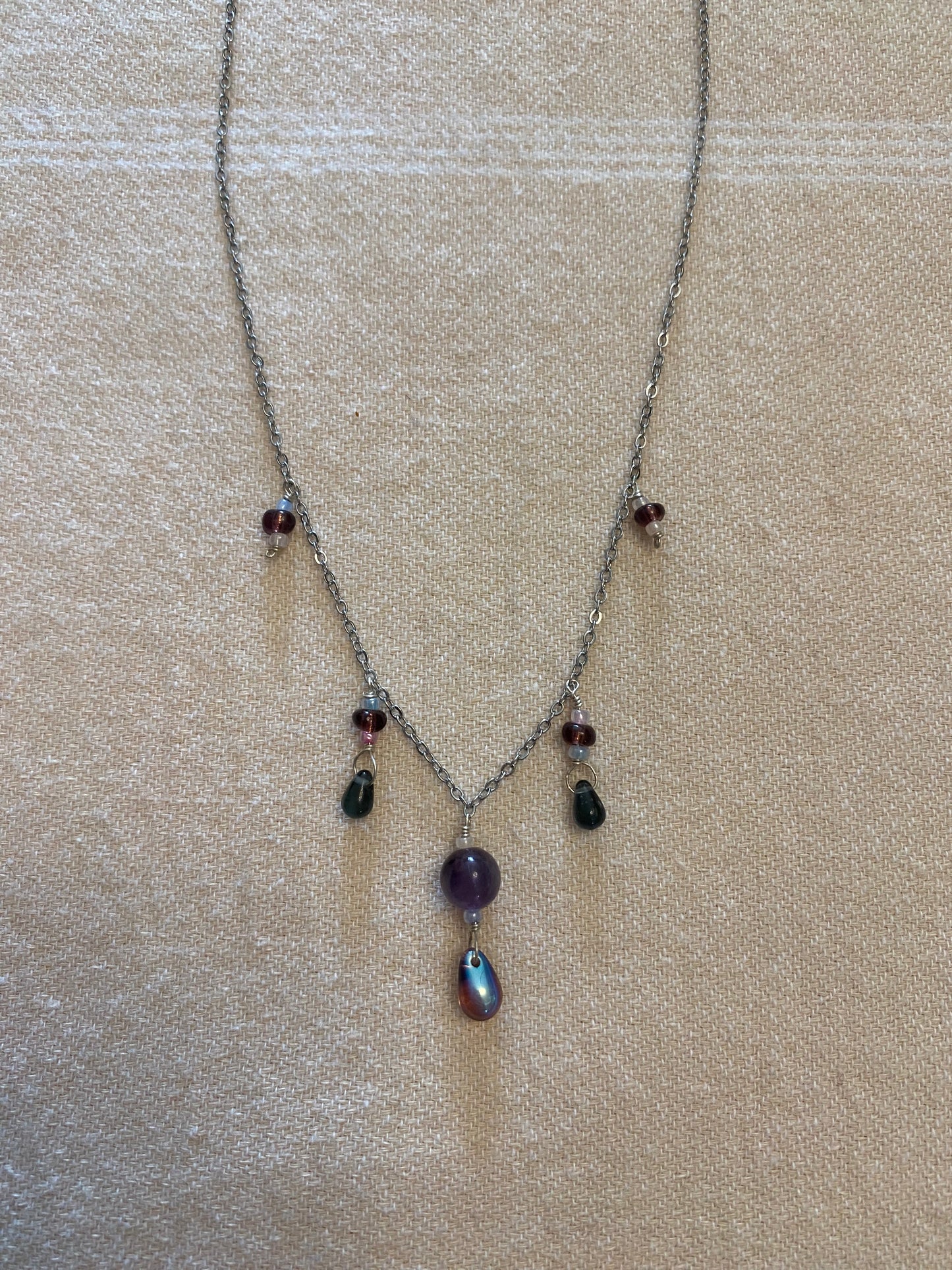 Aphrodite Necklace- Purple