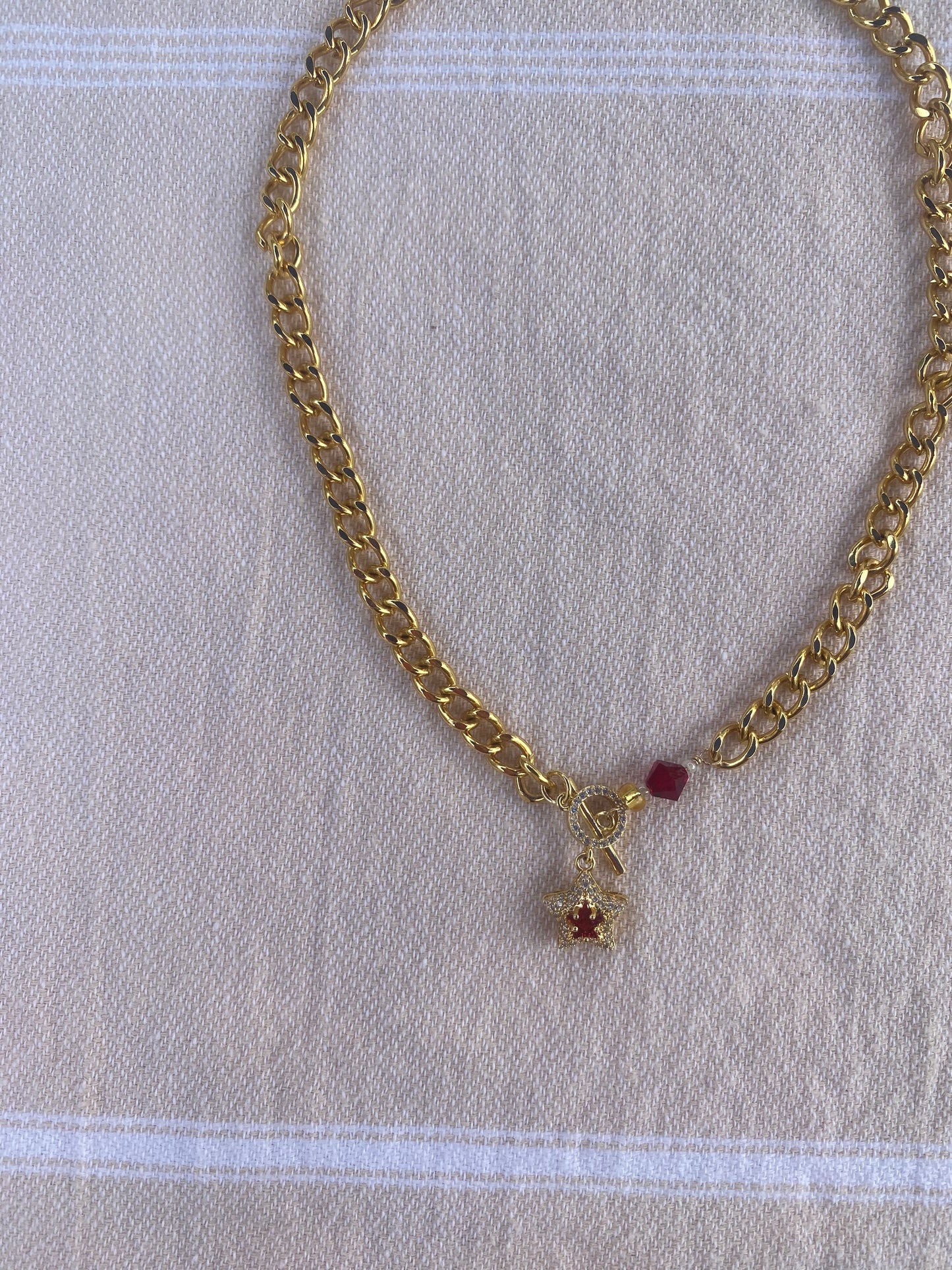 Star Clasp Necklace