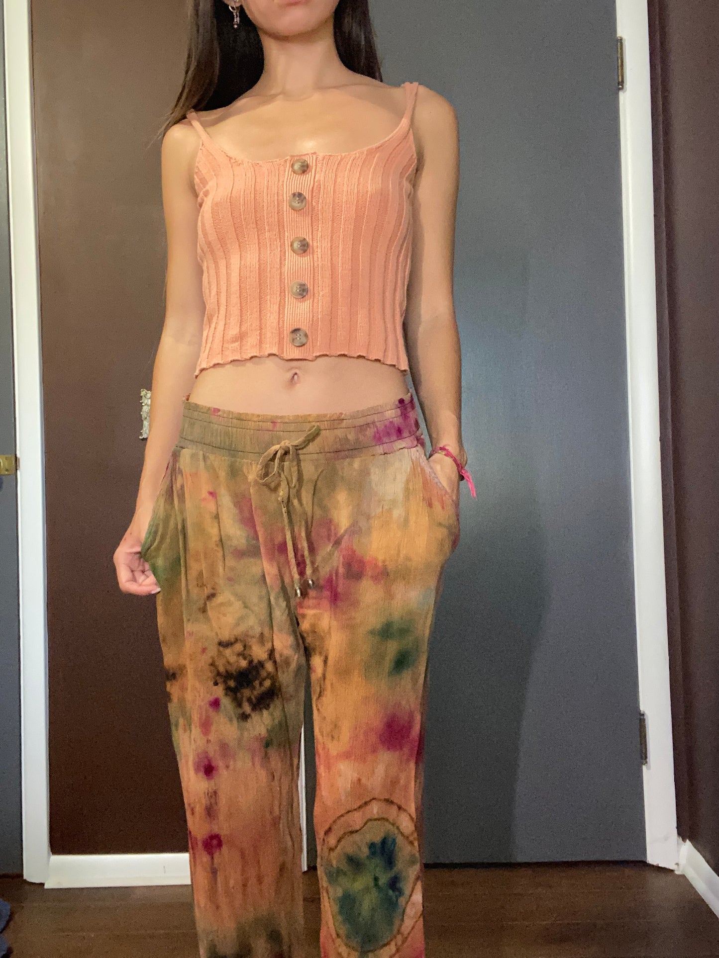 Tie Dye Pants OS
