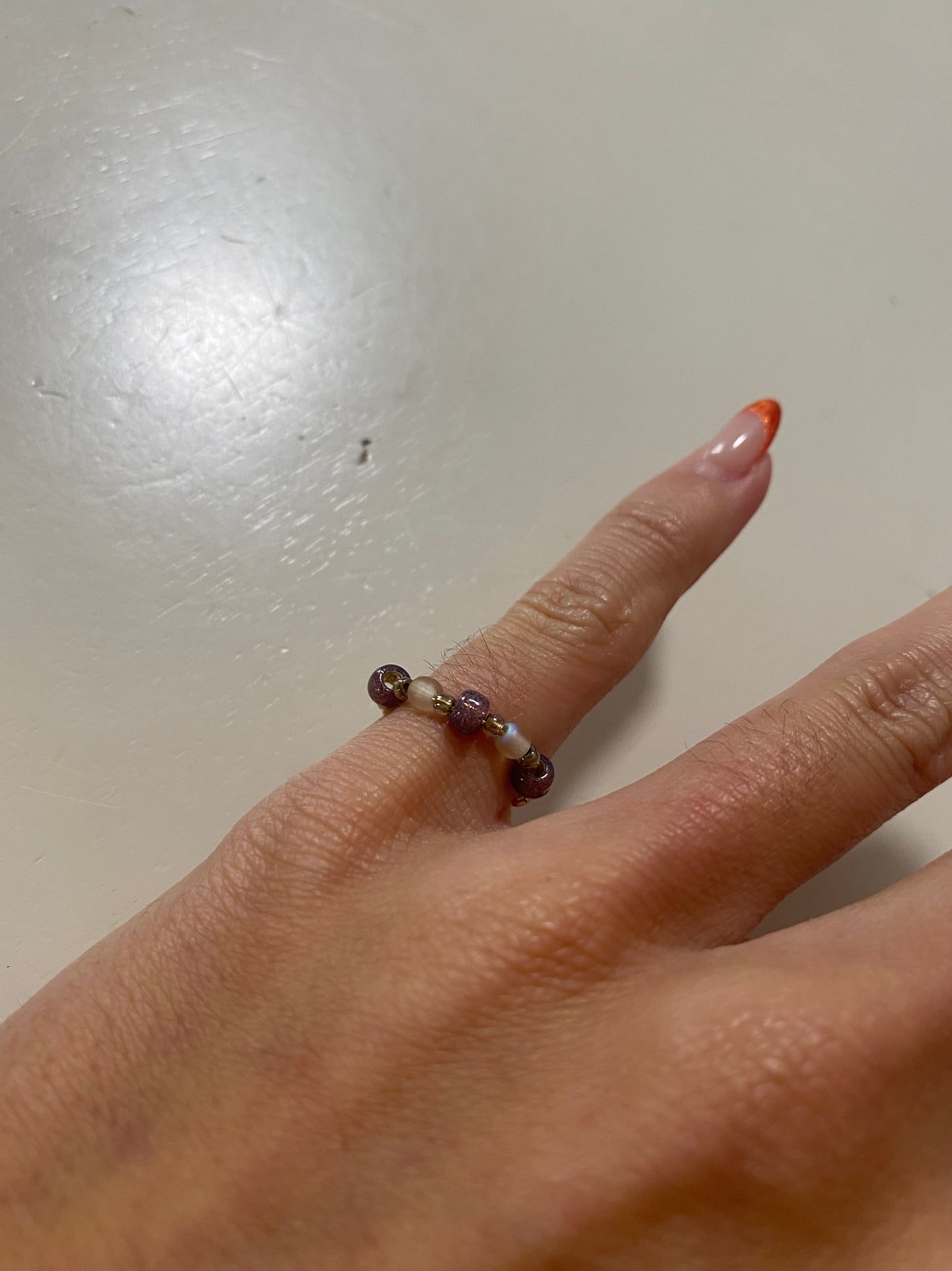 Triple Pink MIDI/Pinky Ring Size 2