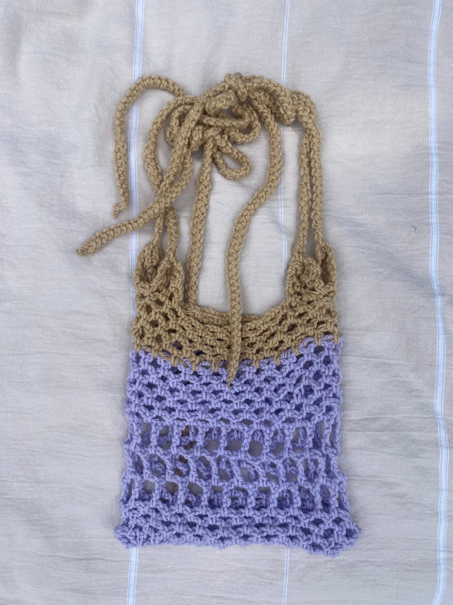 Crossbody Mesh Bag