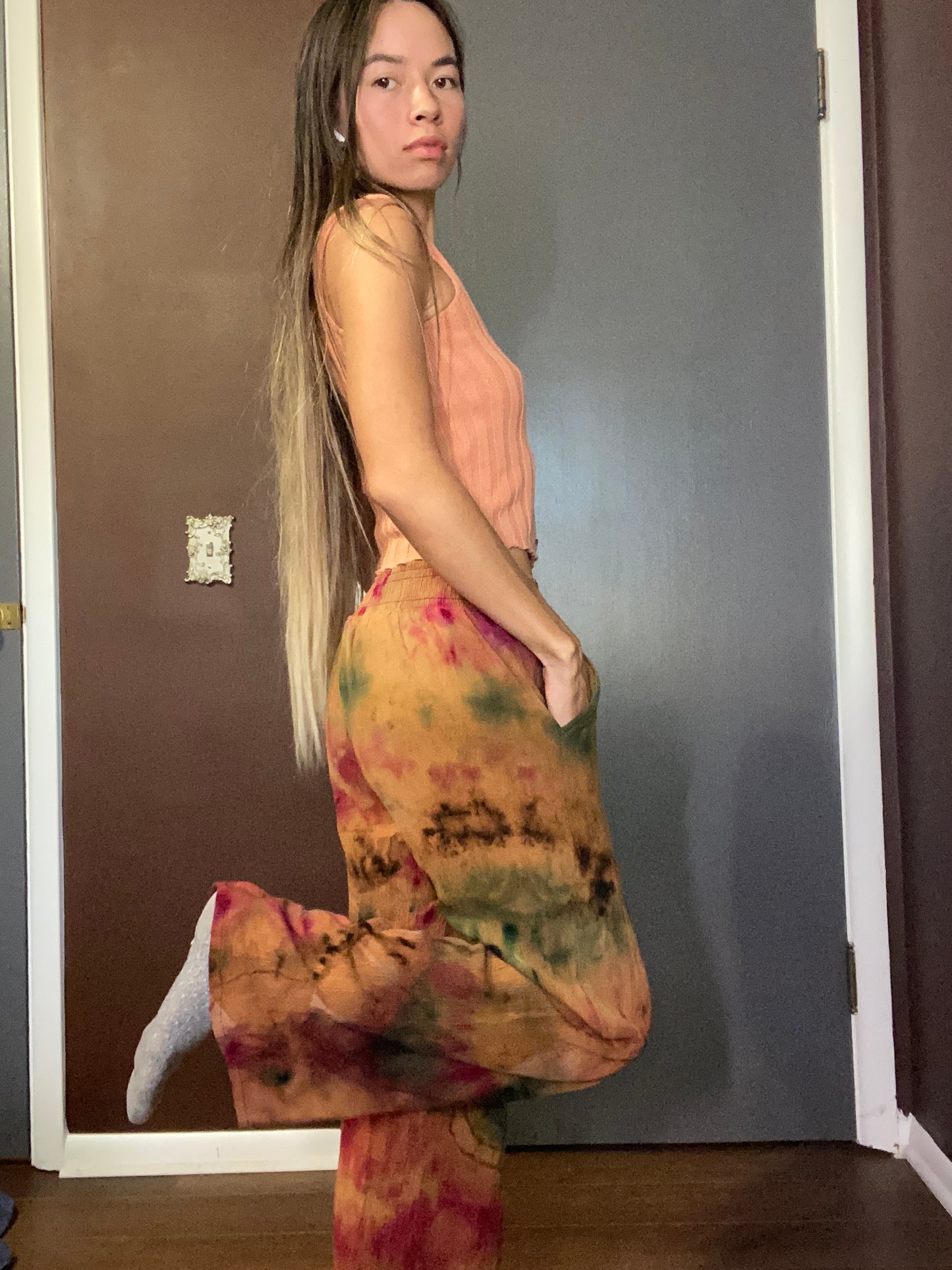 Tie Dye Pants OS