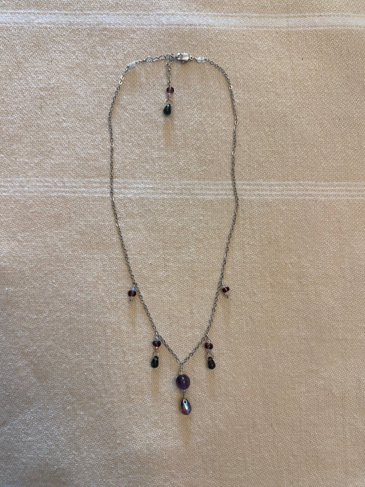 Aphrodite Necklace- Purple