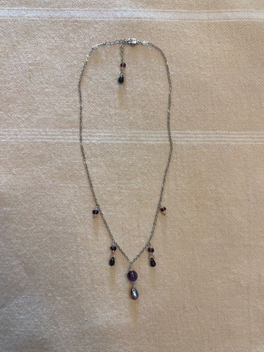 Aphrodite Necklace- Purple