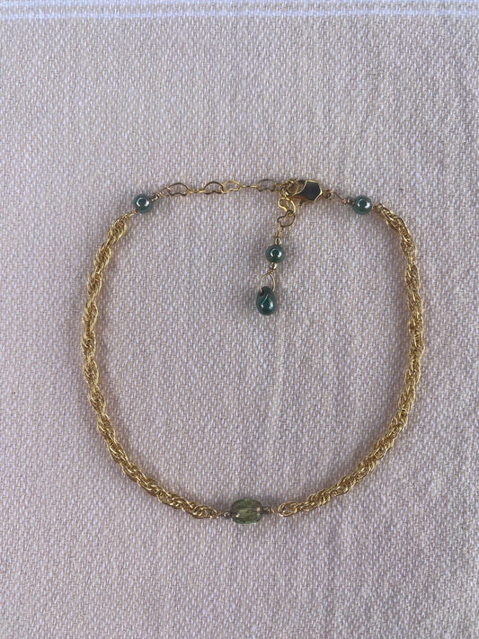 Beaded Chain Anklet